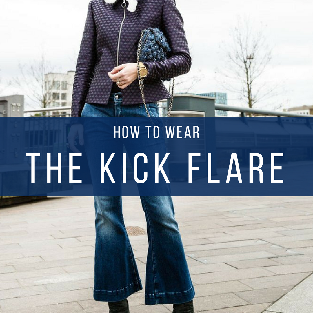 Kick flare jeans