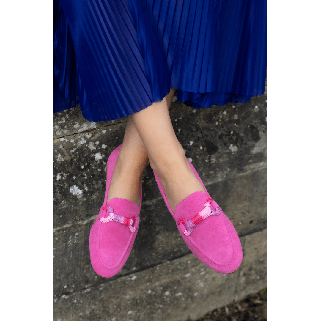 Goro Pink Suede