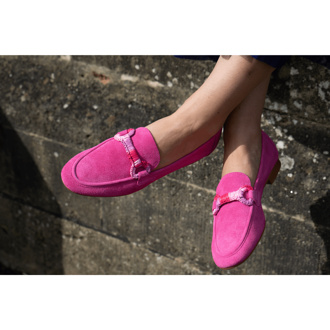 Goro Pink Suede