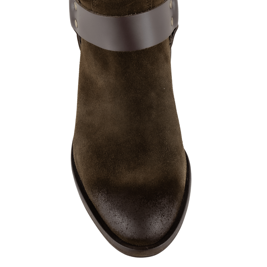Nola Brown Suede