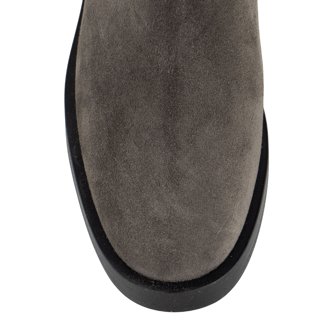 Soccavo Grey Suede