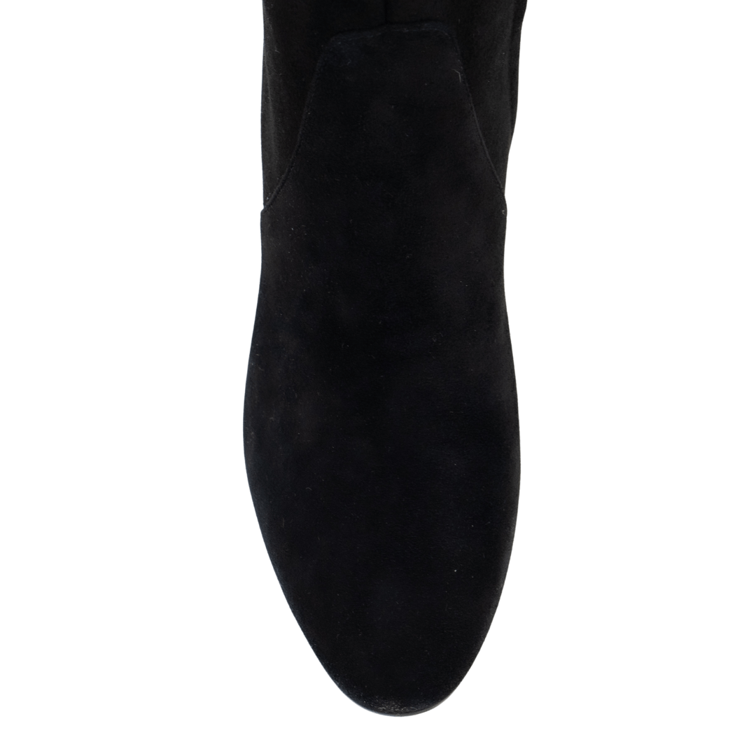 Turin Black Suede