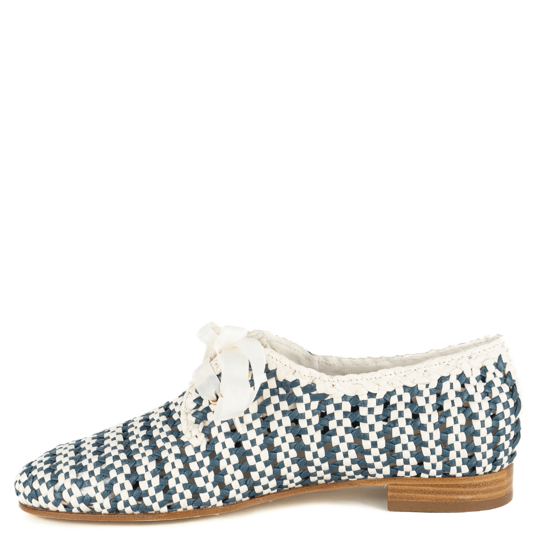 Ravello Navy & White
