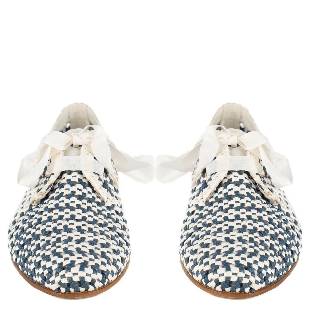 Ravello Navy & White