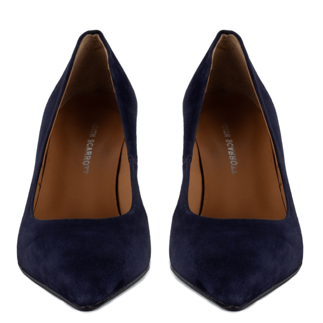 Bacoli Navy Suede