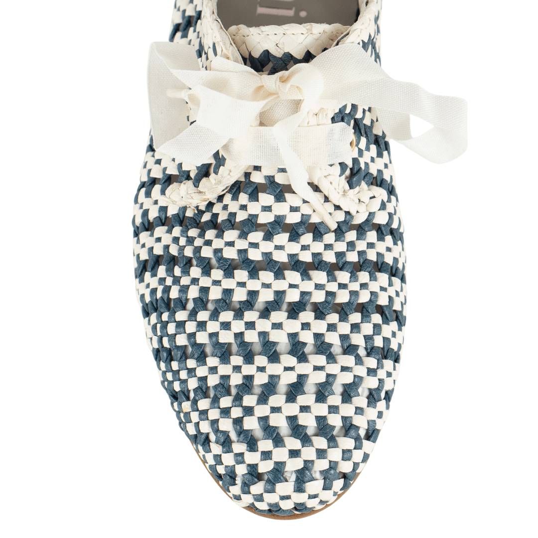 Ravello Navy & White