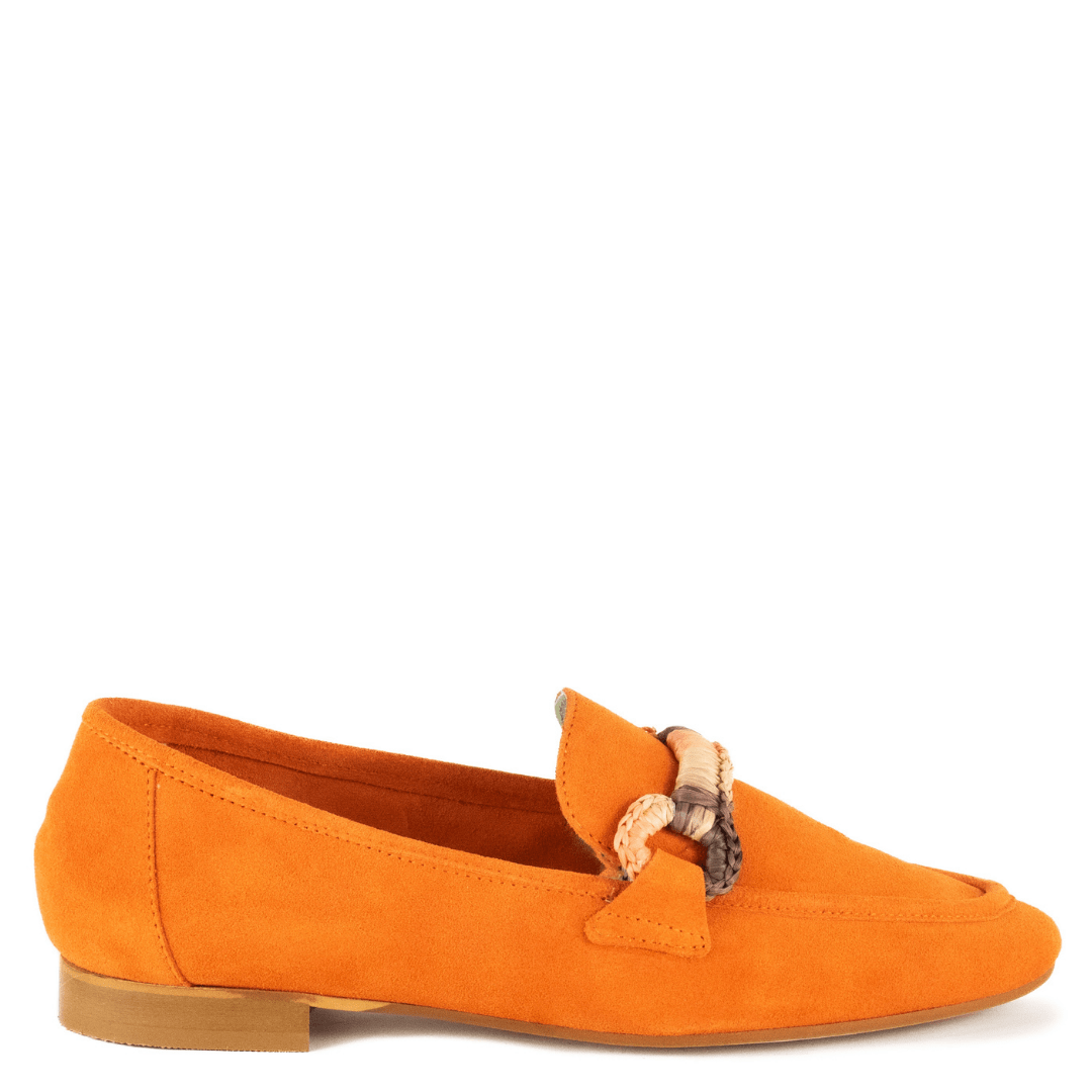 Goro Orange Suede