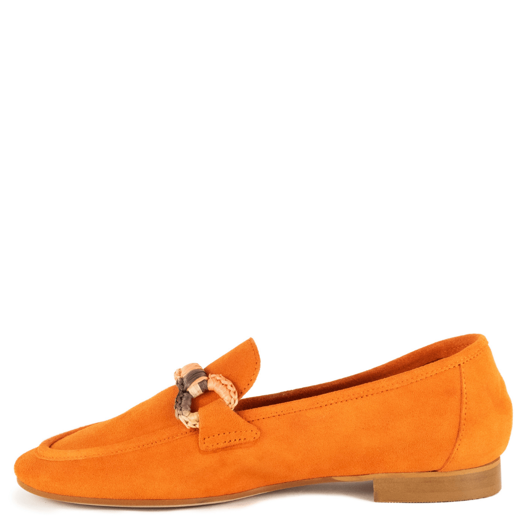 Goro Orange Suede