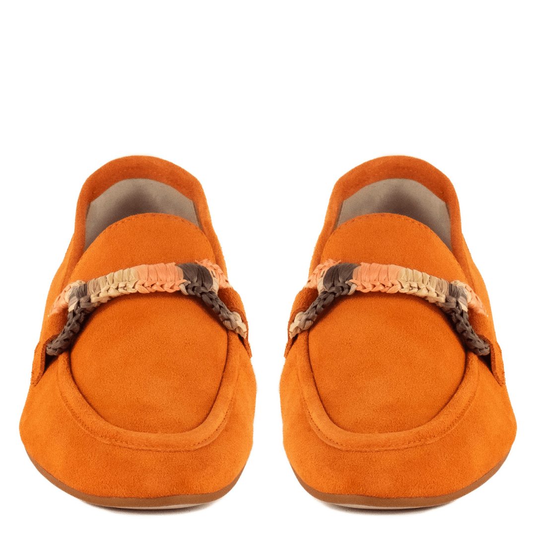 Goro Orange Suede