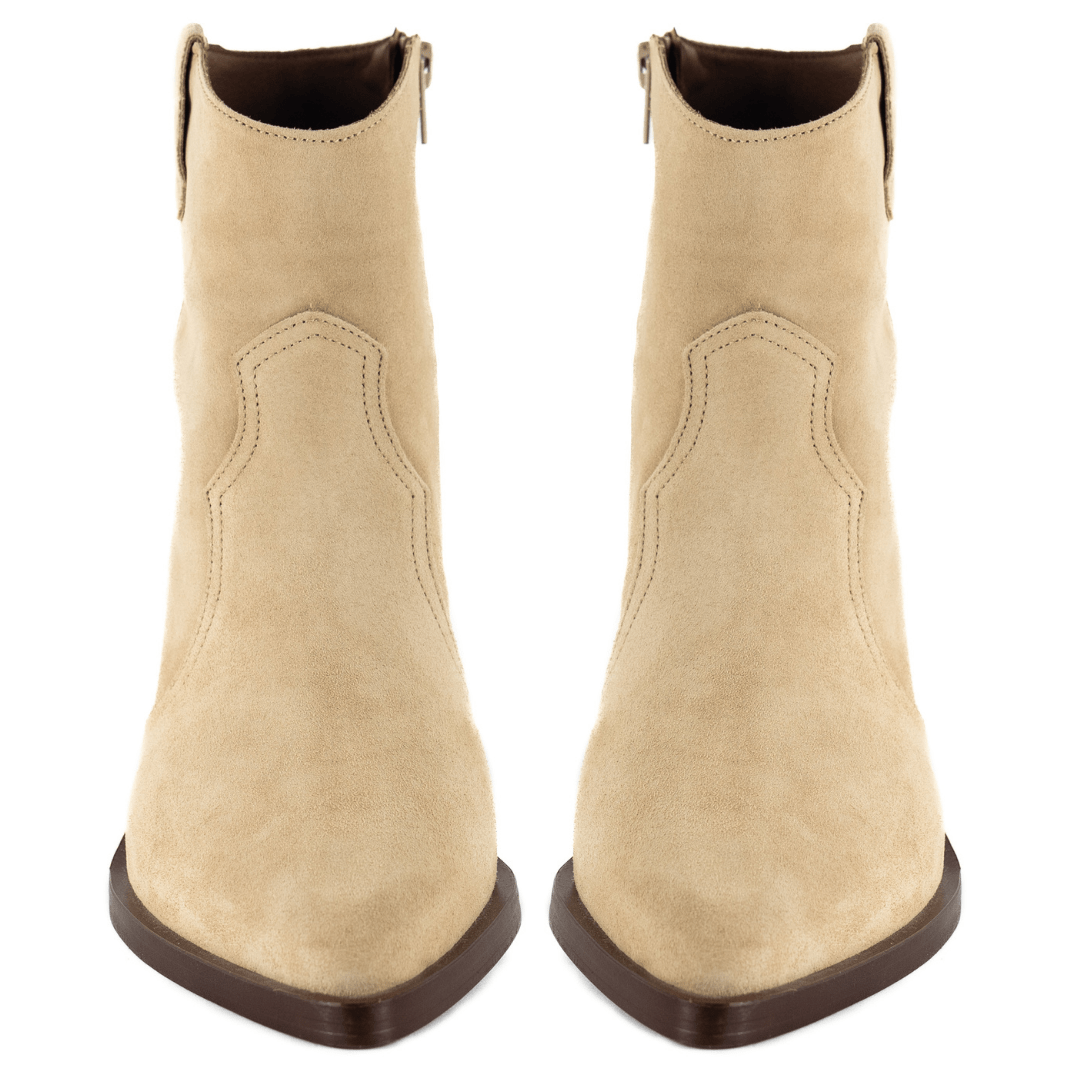 Cucito Beige Suede