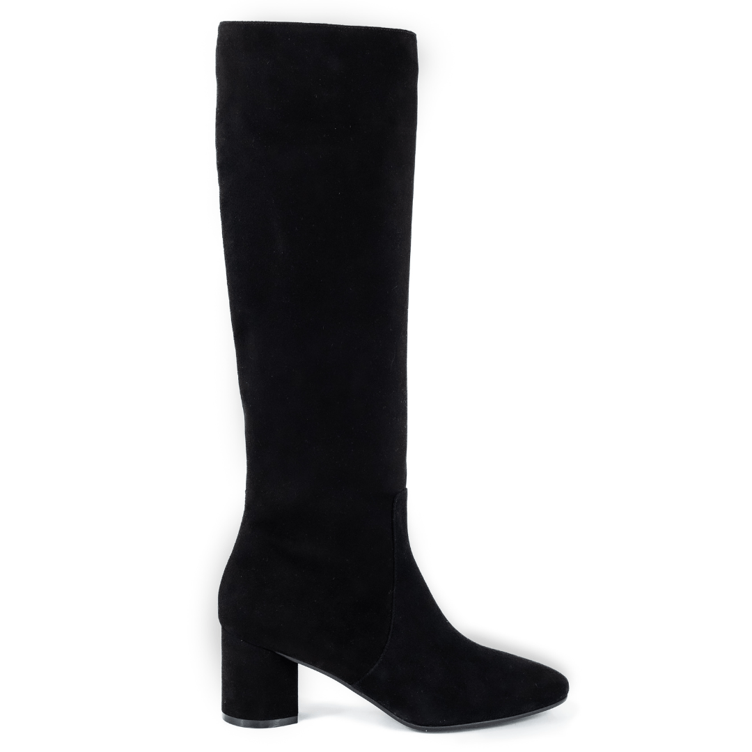 Turin Black Suede