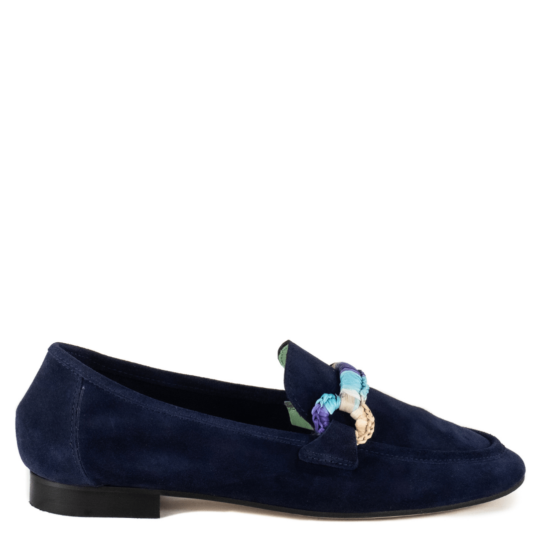 Goro Navy Suede