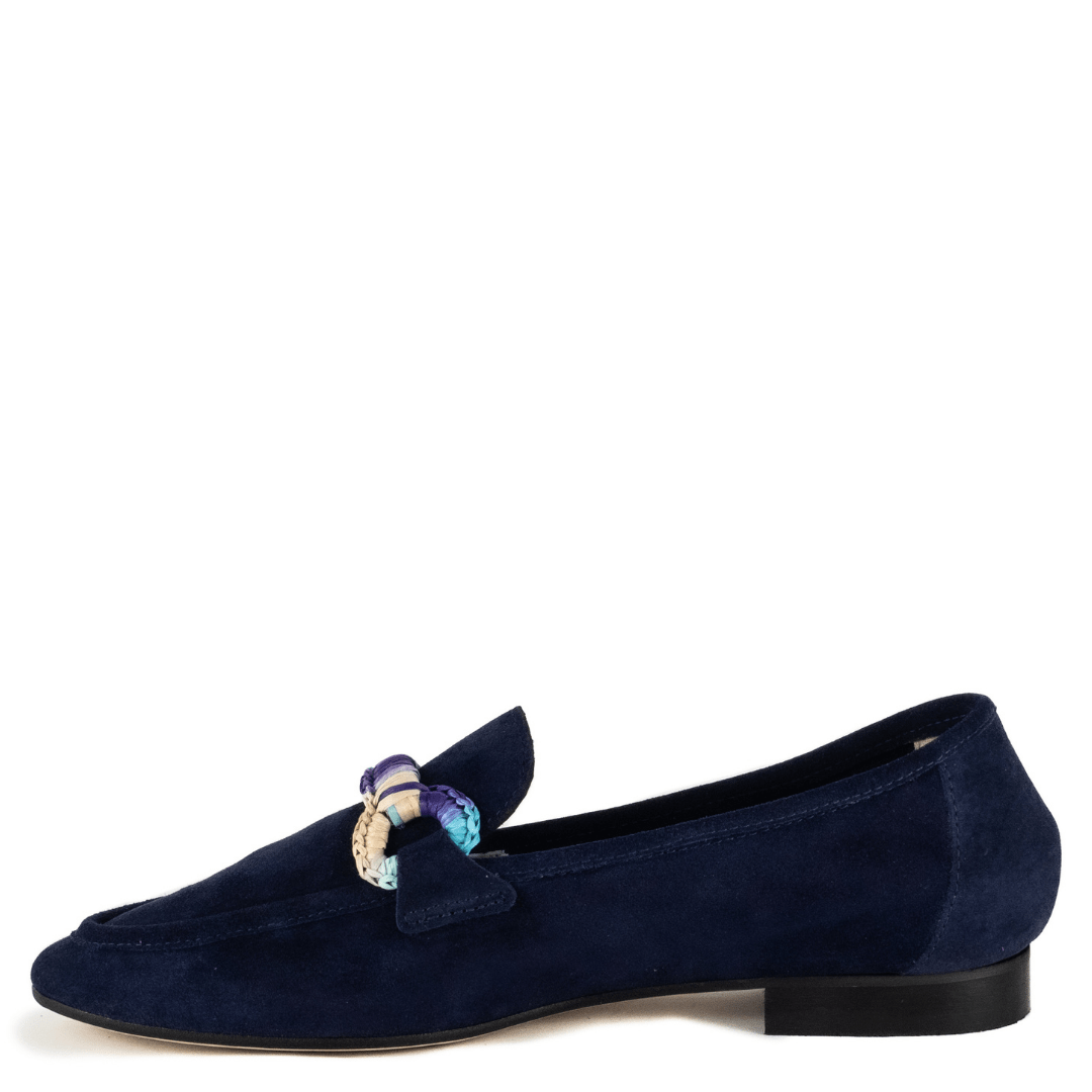 Goro Navy Suede