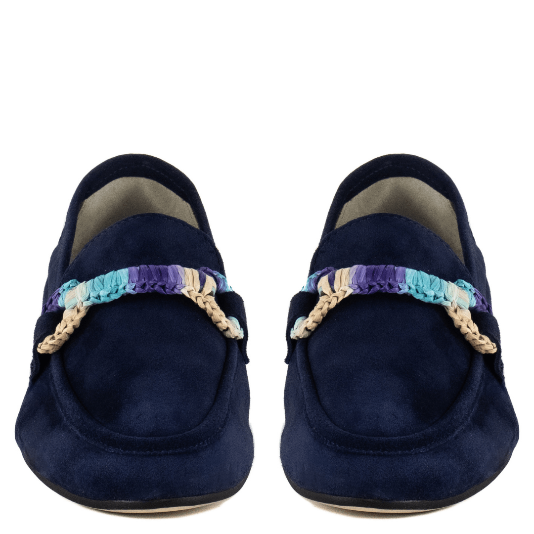 Goro Navy Suede