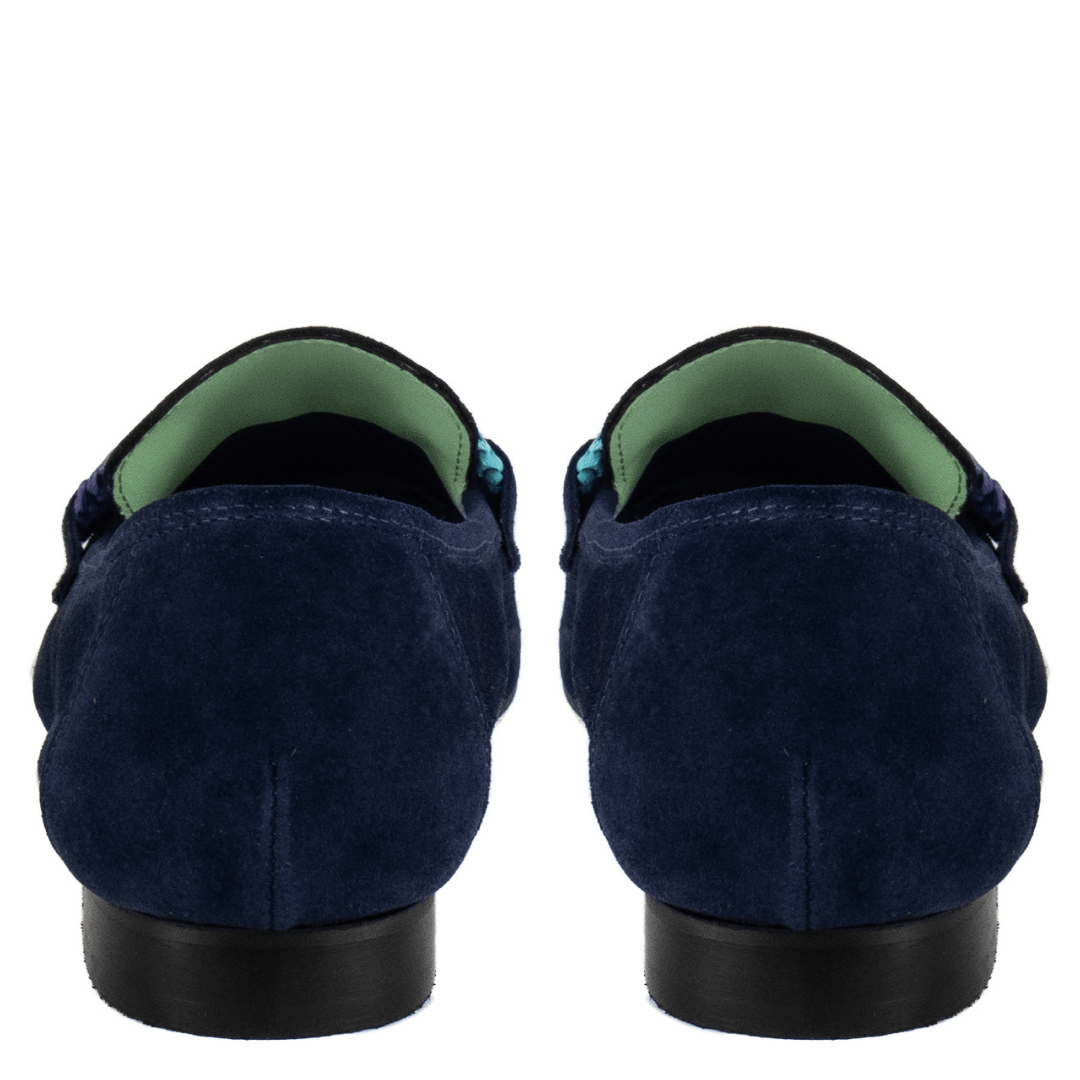 Goro Navy Suede