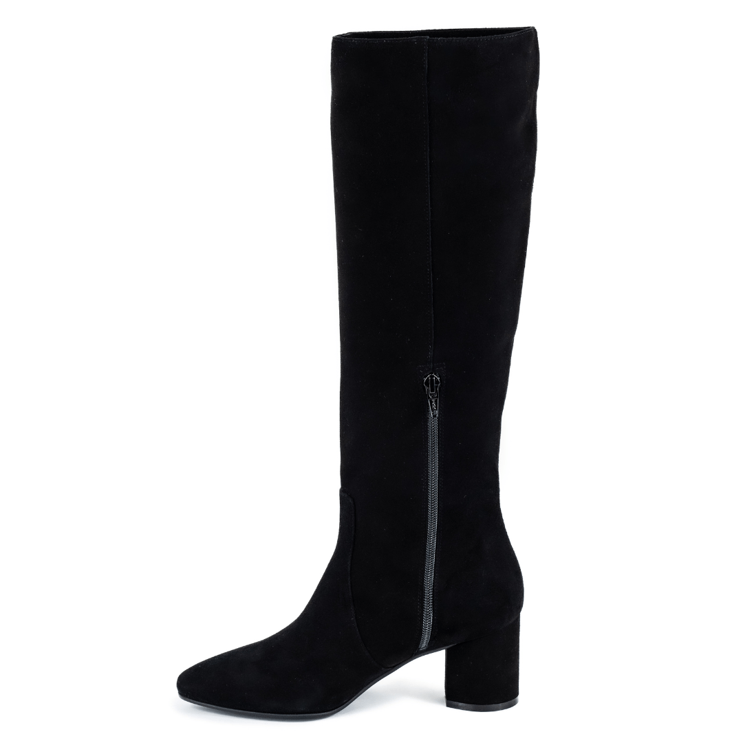 Turin Black Suede