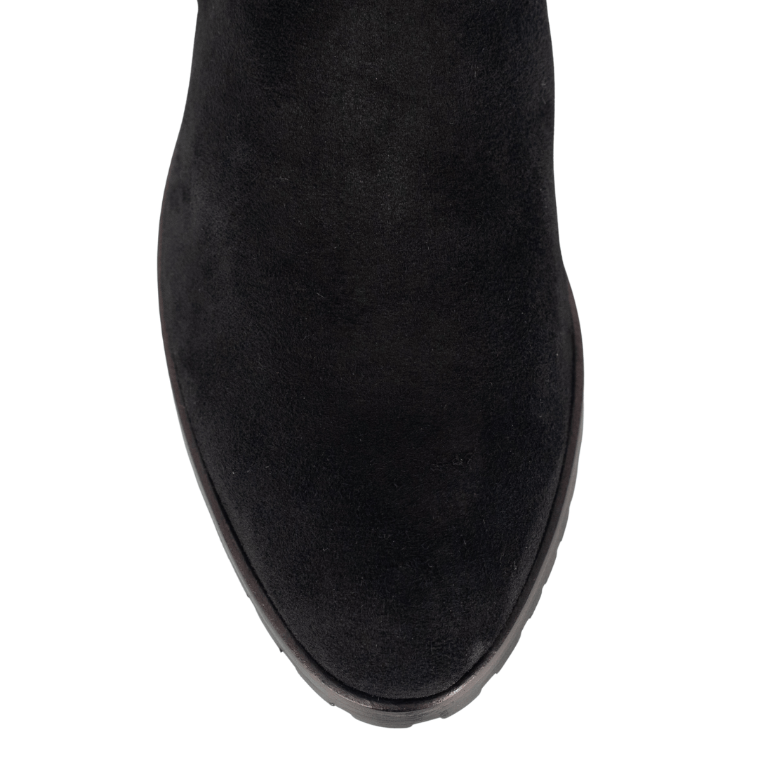 Viazzo Black Suede