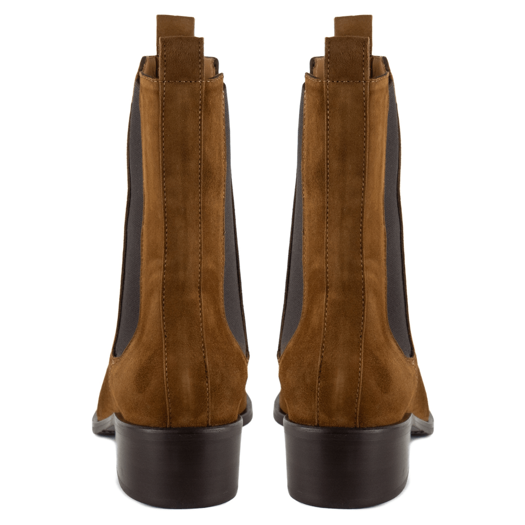 Elevato Tan Suede