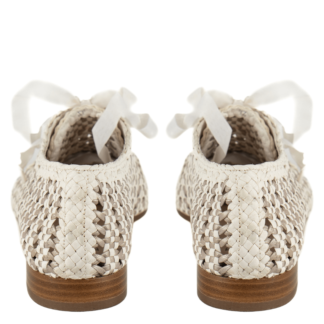 Ravello Taupe & White