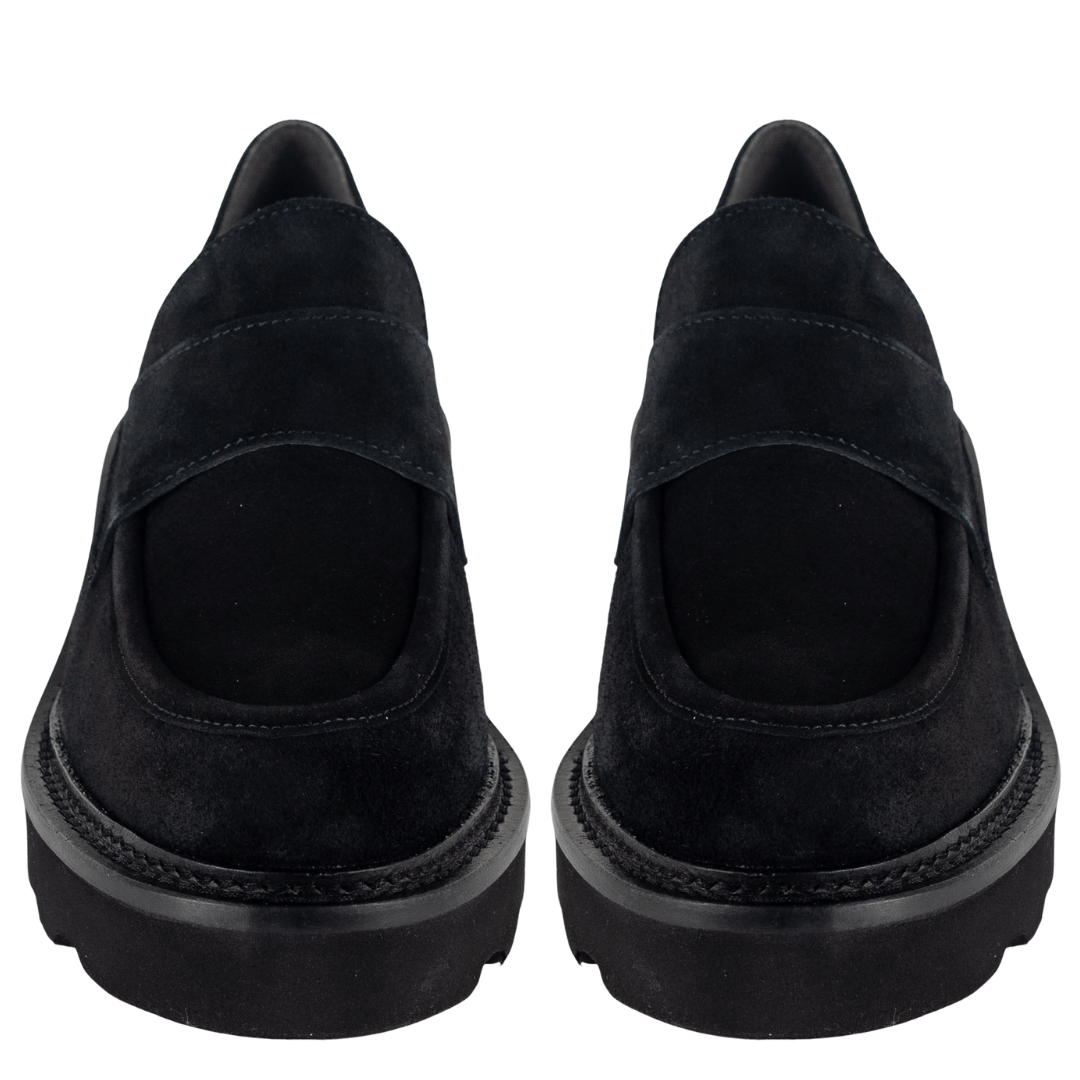 Mia Black Suede