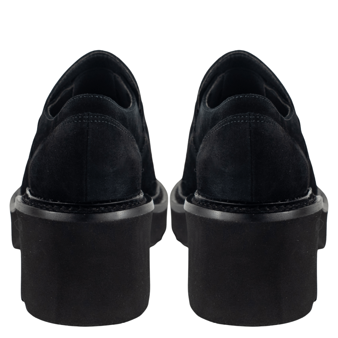 Mia Black Suede