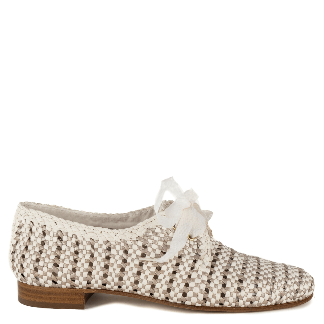 Ravello Taupe & White