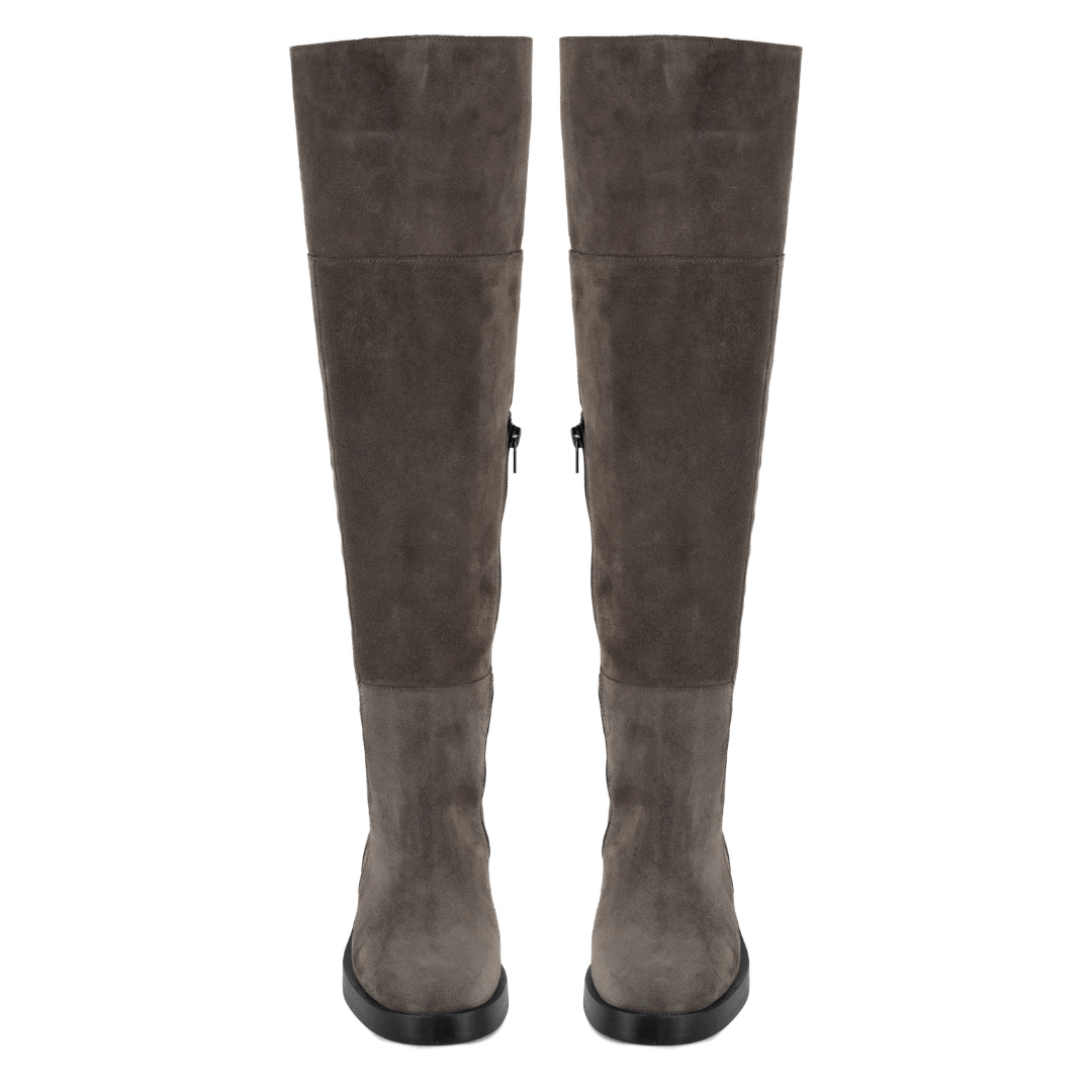 Soccavo Grey Suede