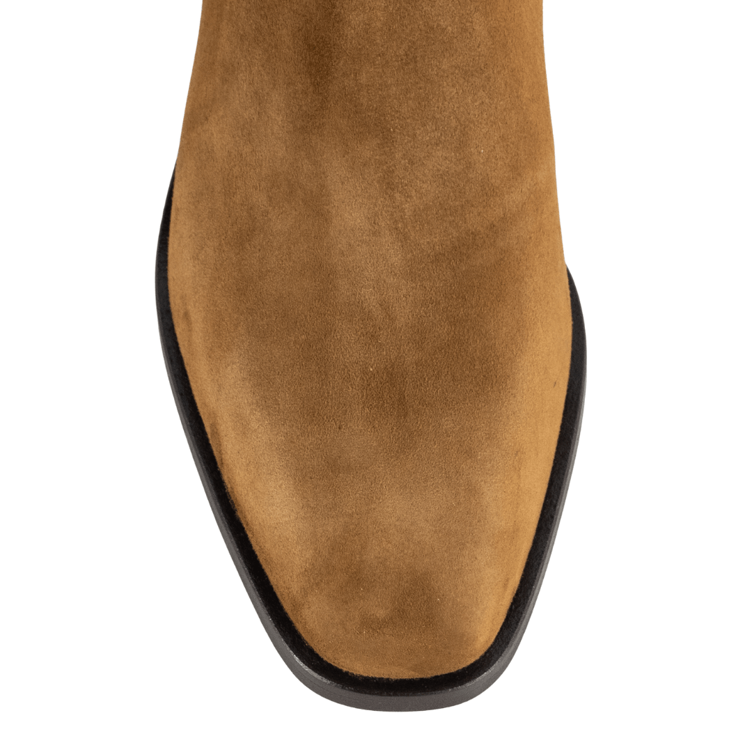 Elevato Tan Suede