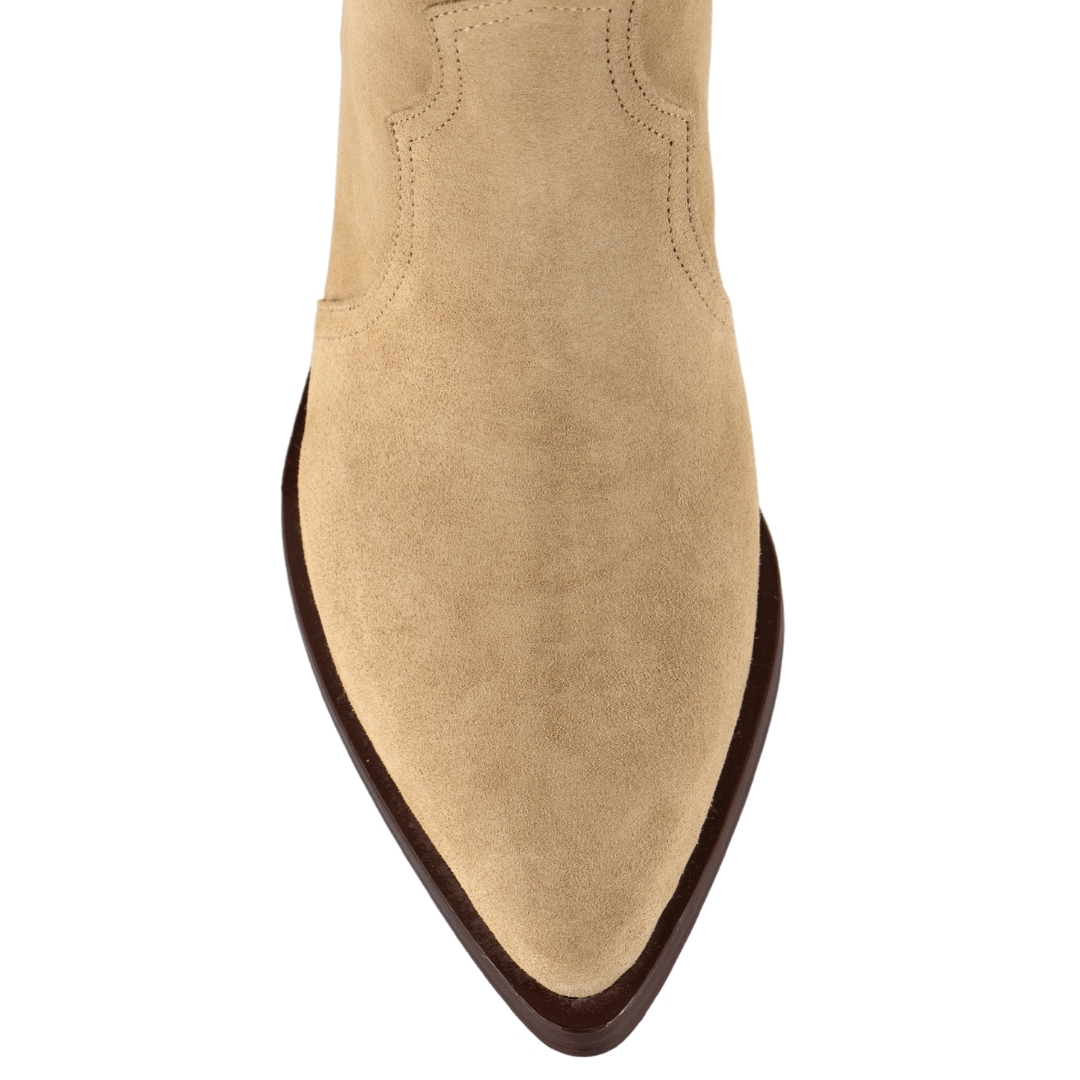 Cucito Beige Suede