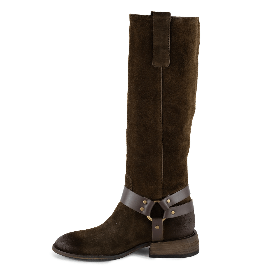 Nola Brown Suede