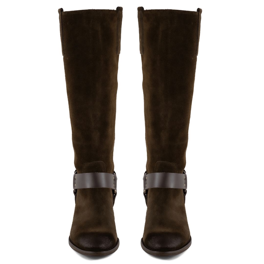 Nola Brown Suede