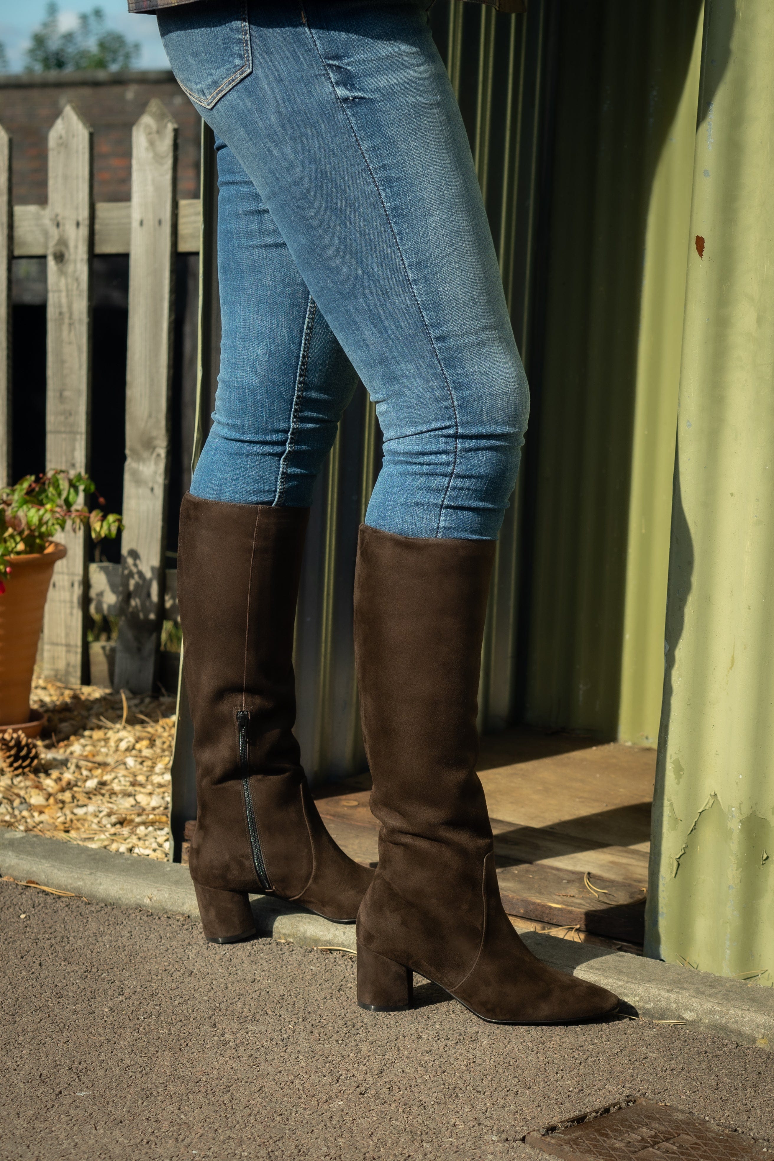 Turin Brown Suede