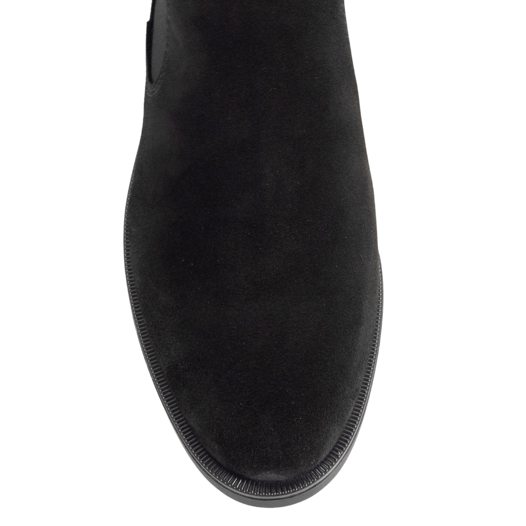 Tiro Black Suede