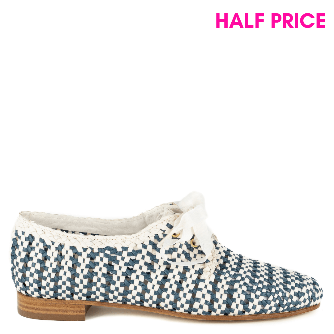 Ravello Navy & White