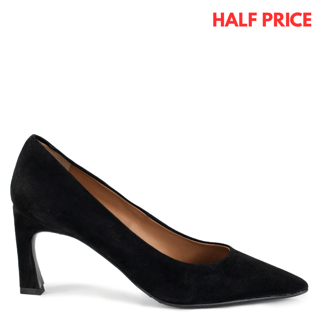Bacoli Black Suede