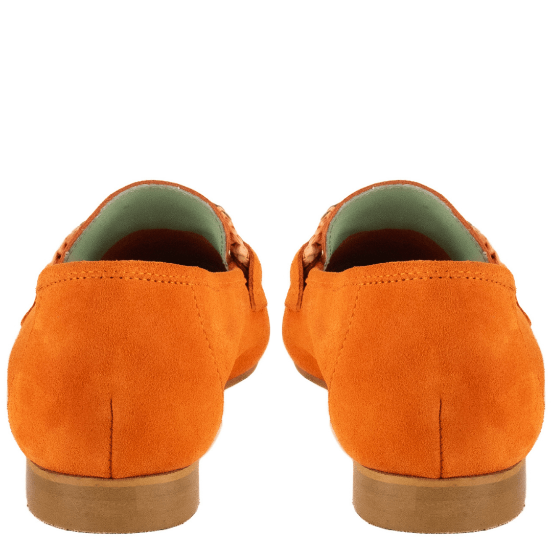 Goro Orange Suede
