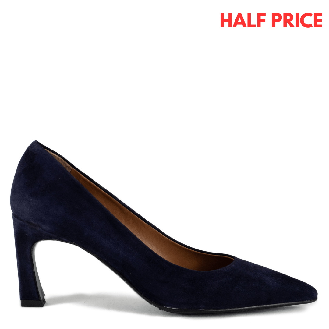 Bacoli Navy Suede