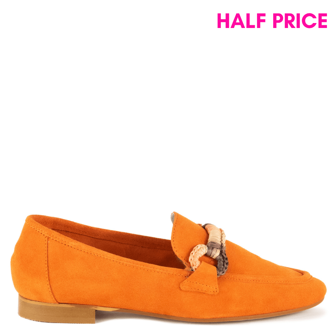 Goro Orange Suede