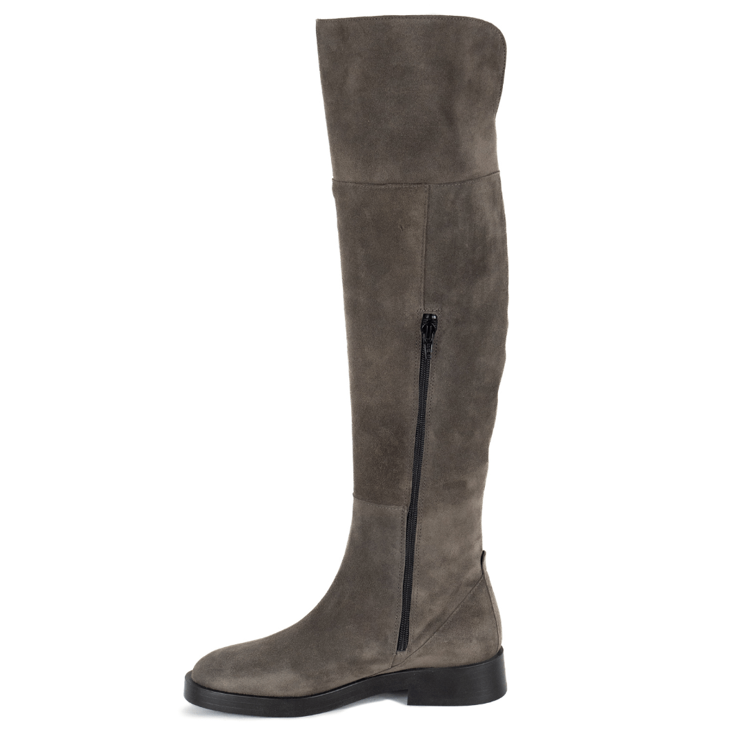 Soccavo Grey Suede