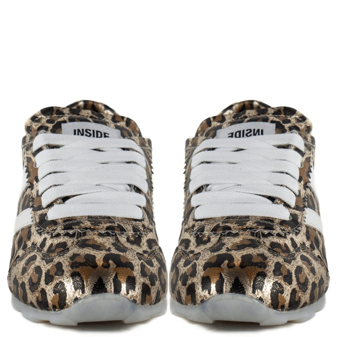 Sottile Gold Leopard