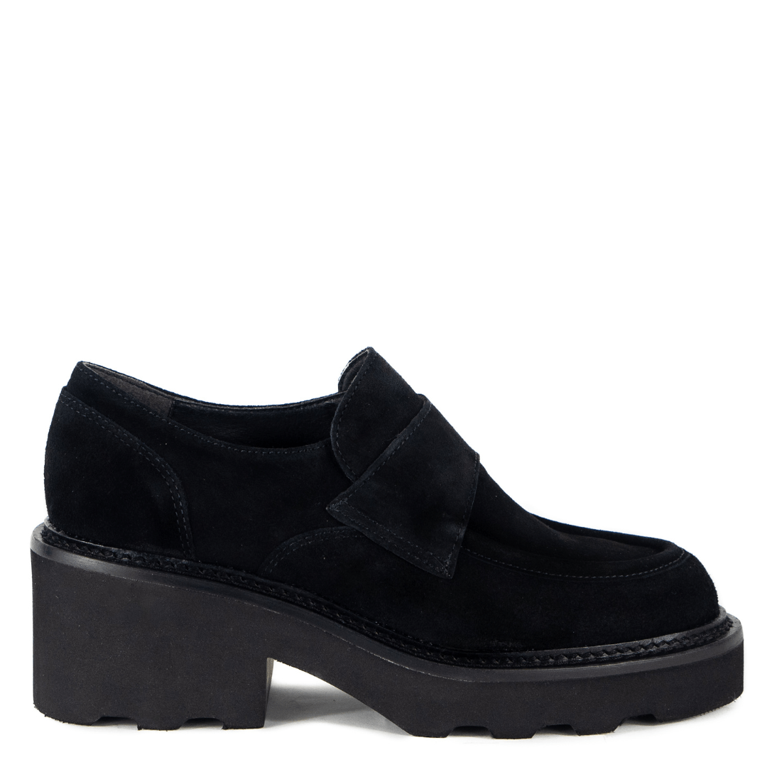 Mia Black Suede