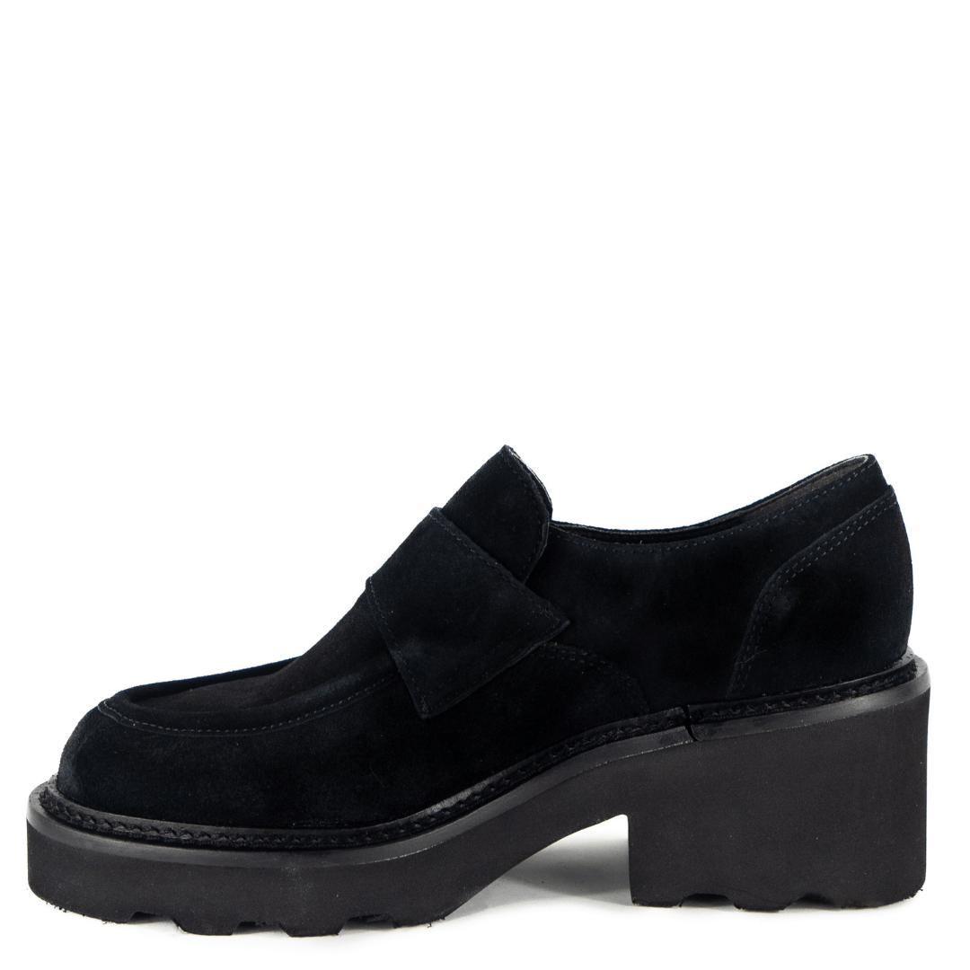 Mia Black Suede