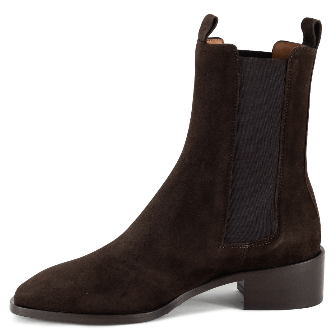 Elevato Brown Suede