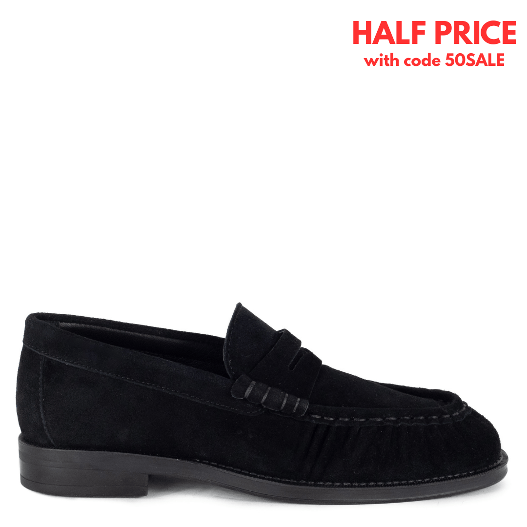 Pisani Black Suede