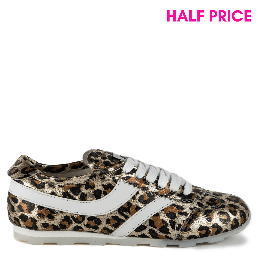 Sottile Gold Leopard