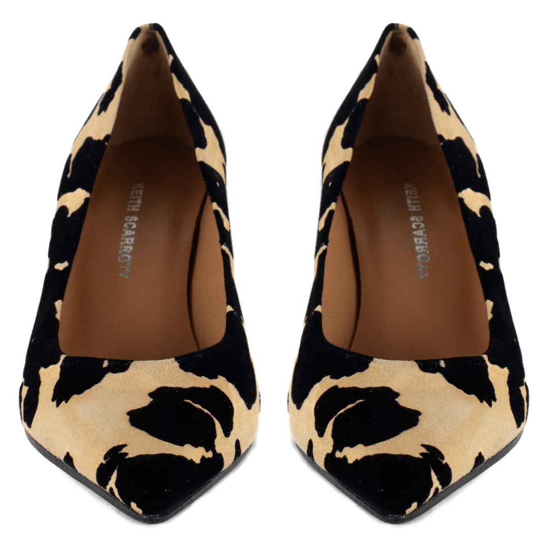 Bacoli Beige/Black Suede