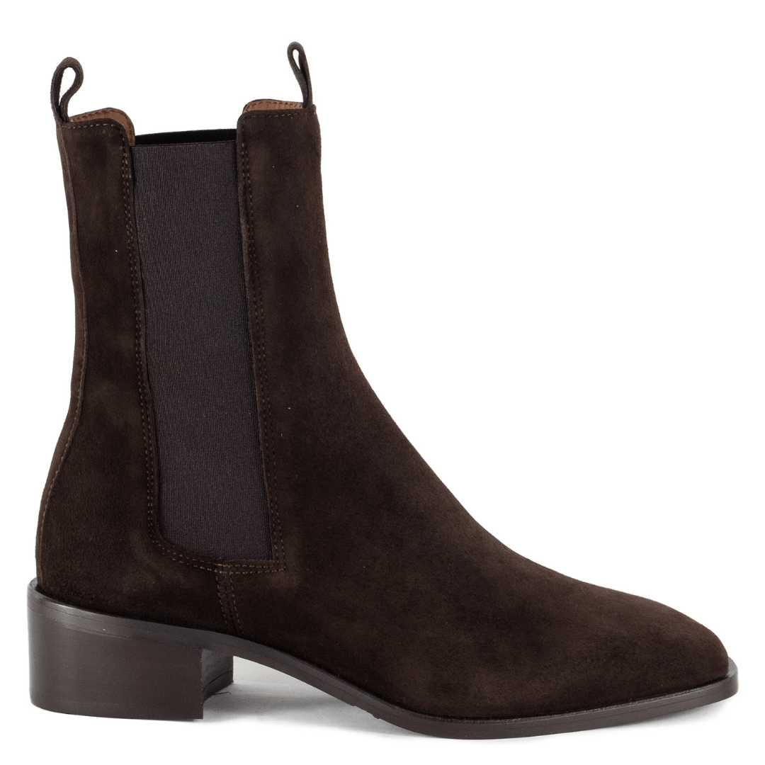 Elevato Brown Suede