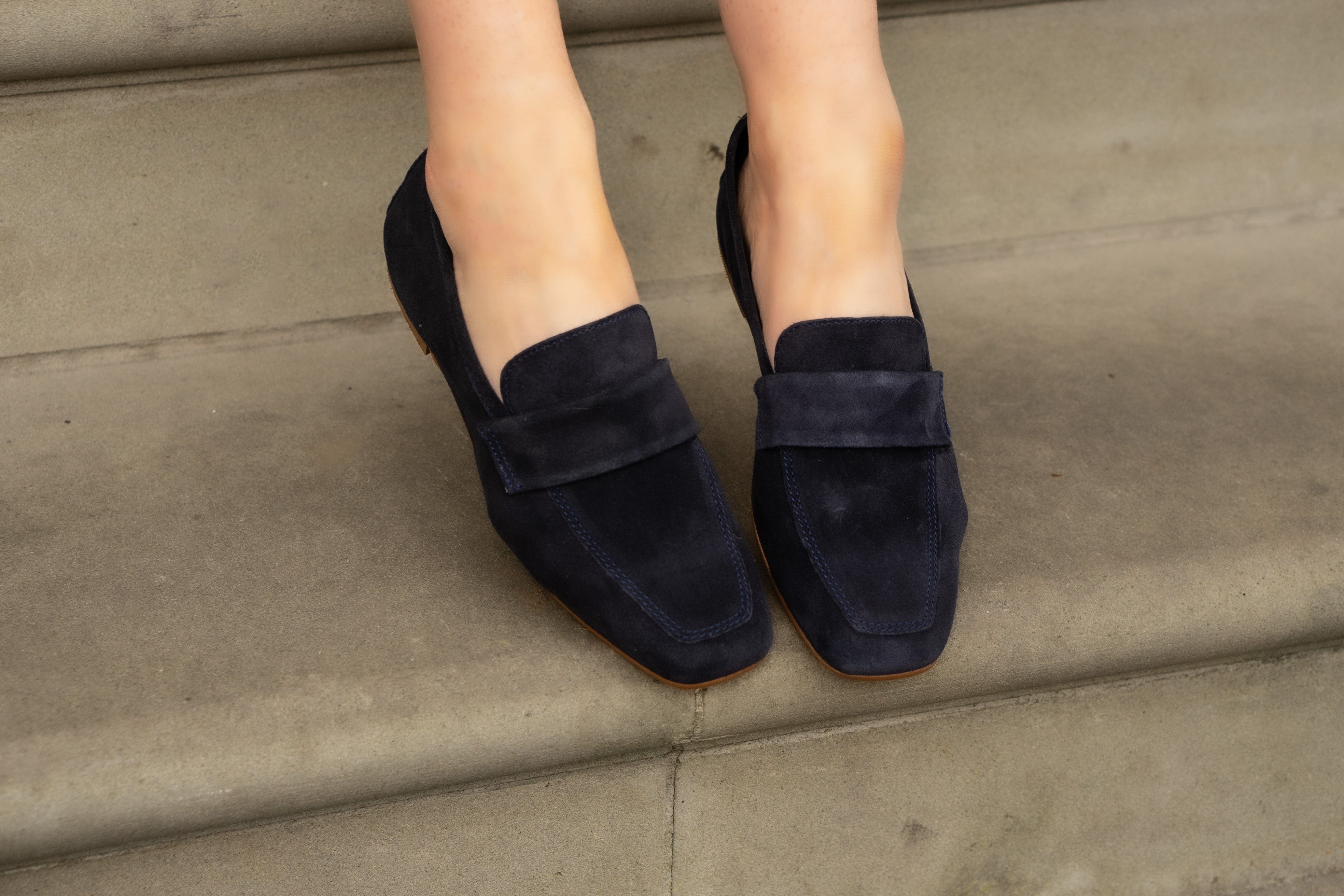 Pagnotta Navy Suede